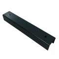 Profilo a C di collegamento per muretto 300x50 nero GPV-700-52