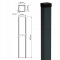 Palo per recinzione 80x80x2 mm, lunghezza 2,4 m, grigio antracite GPV-700-73 (3)