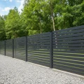 Palo per recinzione 80x80x2 mm, lunghezza 2,4 m, grigio antracite GPV-700-73 (6)