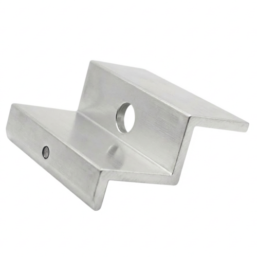 [RDY] Morsetto terminale H40 L50 grezzo con pin di messa a terra PV-03-80 (1)