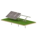 Kit Solare T1V Light struttura FV a terra per 6 pannelli GPV-T1V-L6 (1)