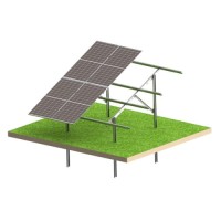 Kit Solare N2V Light – struttura fotovoltaica a terra per 8 pannelli