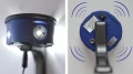 Repellente ultrasuoni per roditori faine topi ratti Viano Quattro-LED 360° 4 altoparlanti LED 200m 1000m² PV-400-28 (4)