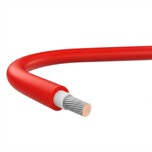 Cavo per impianti fotovoltaici H1Z2Z2-K classe B2 (CPR) Rosso 4mm IGNIFUGO