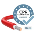 Cavo per impianti fotovoltaici H1Z2Z2-K classe B2 (CPR) Rosso 4mm IGNIFUGO 000-113 (2)