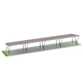 Parcheggio fotovoltaico VICA per 8 veicoli SOLO Carport 4x2 moduli GPV-105-08 (2)