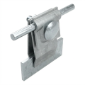 Supporto per grondaia acciaio zincato galvanicamente 000-158 (1)