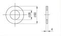 Rondella M27 DIN 125 A2 140 HV 28 - 50 pezzi 000-167 (2)