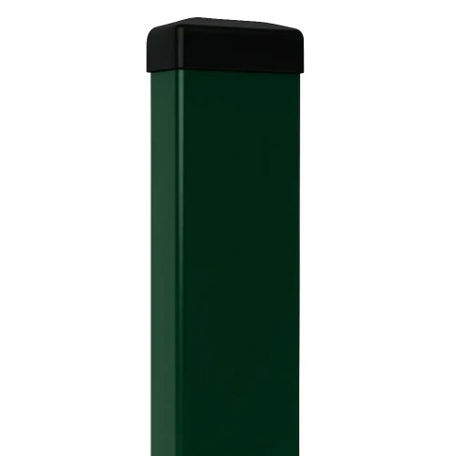 Paletto per recinzione 60x40x1,2 mm, lunghezza 2,0 m, verde RAL 6005 000-195 (1)