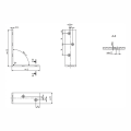 Angolare per trave KB-1 100x75x30x2,5 000-119 (2)