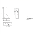 Angolare per trave KB-2 100x50x50x4x 000-120 (2)