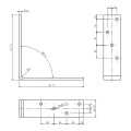 Angolare per trave KB-4 180x120x40x5 000-122 (2)