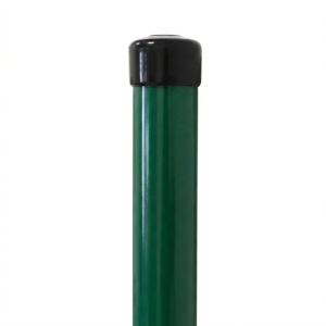 Paletto per recinzione Fi 42,4x1,2, lunghezza 2,3 m, verde RAL 6005