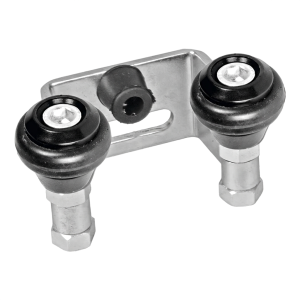 Supporto cancello 40 con rulli gommati