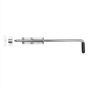 Catenaccio con molla zincato 420x14 mm