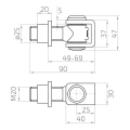Cerniera da saldare M20 000-243 (2)