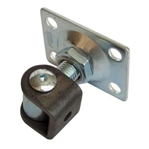Cerniera regolabile con rosetta rettangolare M16 75x55x3 mm