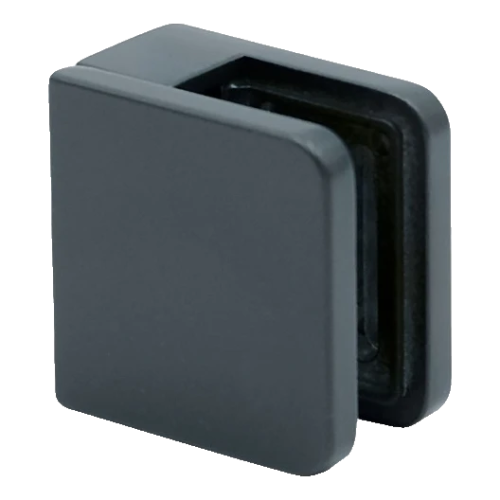 Supporto per vetro 45x45x26 mm antracite vetro 6-10,76 mm zamak sistema piatto verniciato 000-269 (1)