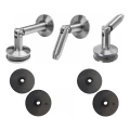 Sistema di coperture in vetro M12, 3 elementi, per tirante fi 12mm, vetro 8-17,52mm (aisi304, universale, satinato) (10) 000-285 (1)