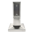 Supporto verticale per vetro spigot 50x50/100x100 mm vetro 12-17,52 mm AISI 304 satinato 000-291 (2)