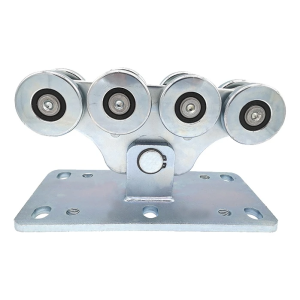 Carrello di scorrimento 89x100 mm per rotaia 6V.089 cancello scorrevole 8 rulli in acciaio