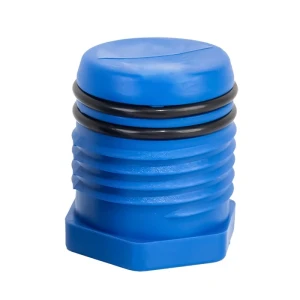Tappo per prove di tenuta per tubi 32 mm blu