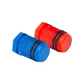 Tappo per prove di tenuta per tubi 25/26 mm rosso. 000-101 (4)