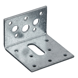 Squadra di montaggio regolabile KR 2 60x40x60x2,5 mm zincata
