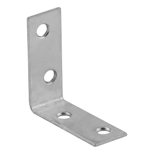 Squadra per mobili KW 40 40x40x15x1,5 zincatura galvanica