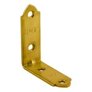 Squadra di montaggio KW 3 50x50x17x2,0 zincatura dorata