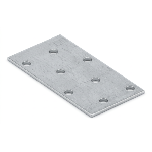 Piastra perforata connettore piatto PP 1 40x80x2,0