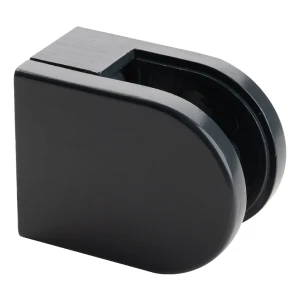 Supporto per vetro 6-10,76 mm 50x40x26 mm pin zamak sistema piatto antracite