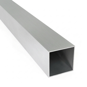 Profilo alluminio quadrato 40x40x2 mm lunghezza 2 m PA38 EN AW-6060 T66