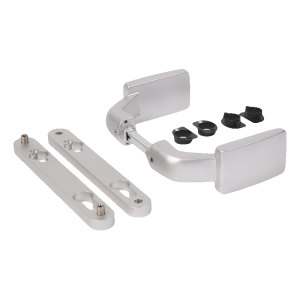 Locinox – maniglia in alluminio anodizzato con blocco per cancelli e cancelletti