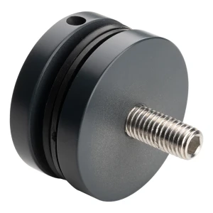 Supporto puntuale vetro 8-17,52mm fi 50/8/M10x50 AISI304 sistema piano antracite