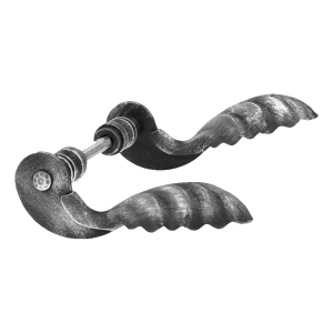 Postal – maniglia per cancello battuta decorativa H160×L90 mm set completo