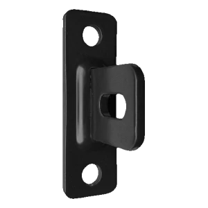 Connettore per pannello di recinzione da avvitare H80 nero semiopaco RAL 9005