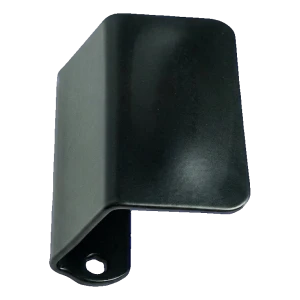 Maniglia in acciaio verniciata nera H165 – impugnatura universale per porte e cancelli