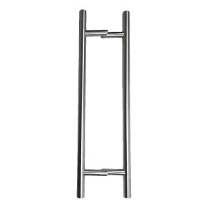 Maniglia-barra per porta doppia tonda ø32 × 1000 mm acciaio inossidabile AISI 304 satinato