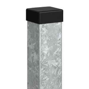 Palo per recinzione 80x80x2 mm. lunghezza 2 m zincato