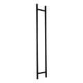 PINOX maniglione per porta bidirezionale rotondo nero Ø 32 x 1400 mm AISI 304 000-747 (1)