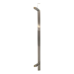 Maniglione per porta monofacciale rettangolare 45° AISI 304 satinato 1000 mm