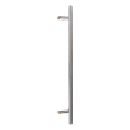Maniglia-antaba porta monolaterale rotonda 45° acciaio AISI 304 satinato 32×1000 mm 000-752 (1)