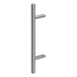 PSG maniglia per porta monopezzo rotonda ø 32 mm satinata – 300 mm, AISI 304