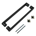 PSG maniglia porta bidirezionale rettangolare 90° acciaio nero 40×450 mm 000-768 (3)