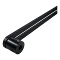 PSG maniglia porta bidirezionale rettangolare 90° acciaio nero 40×450 mm 000-768 (5)