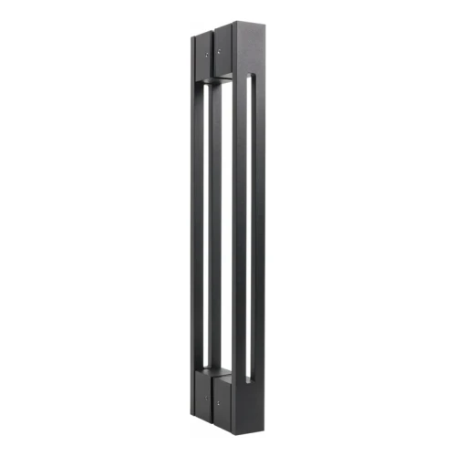 PSG maniglia porta doppia faccia rettangolare 90° acciaio nero opaco 40×478 mm 000-769 (1)