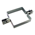 Staffa intermedia per pannelli di recinzione 100x100 mm zincata 000-777 (1)