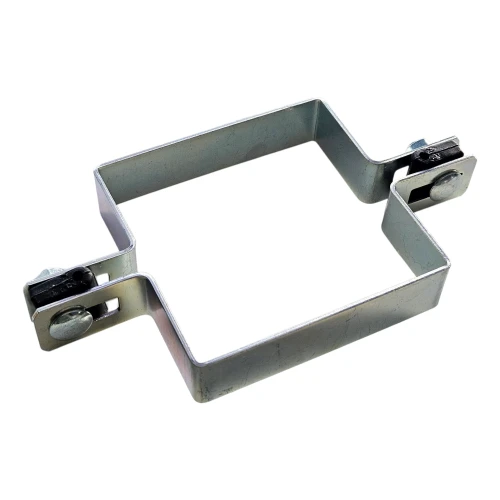 Staffa intermedia per pannelli di recinzione 100x100 mm zincata 000-777 (1)