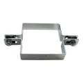 Staffa intermedia per pannelli di recinzione 100x100 mm zincata 000-777 (3)